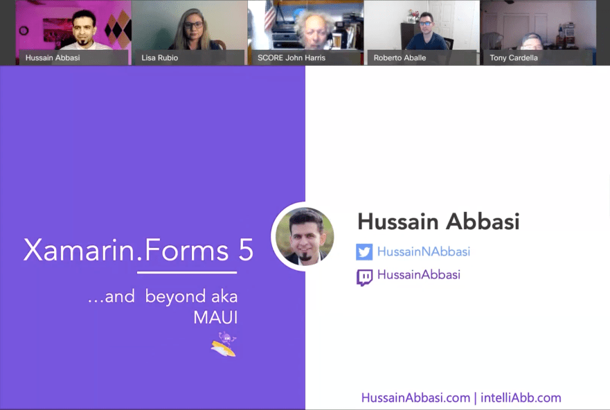Xamarin.Forms 5 and&nbsp;MAUI